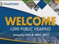 I-290 Public Hearing – January 25  & 26, 2017